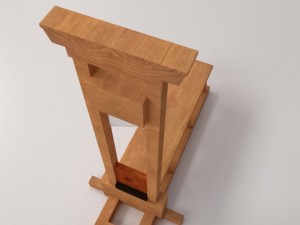 guillotine 3Dモデル