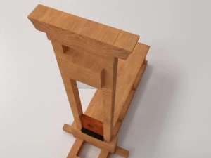 guillotine 3D Model