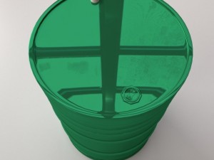 oil drum Model 3D