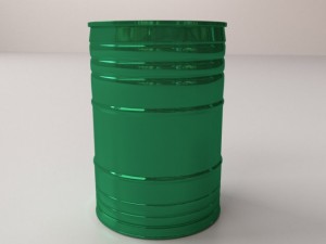 oil drum Model 3D