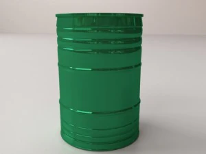 oil drum 3D Model