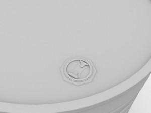 oil drum Model 3D
