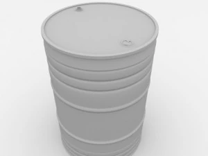 oil drum 3D Model