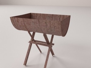 oil drum bbq 3D Model