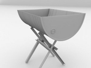 oil drum bbq Model 3D