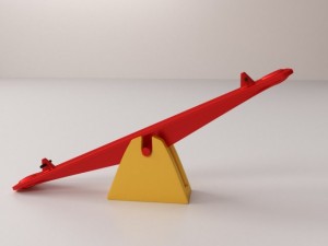 seesaw 3D Model