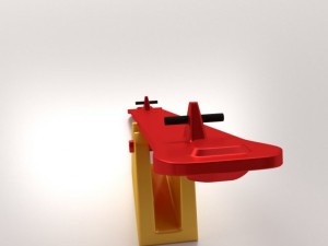 seesaw Modello 3D