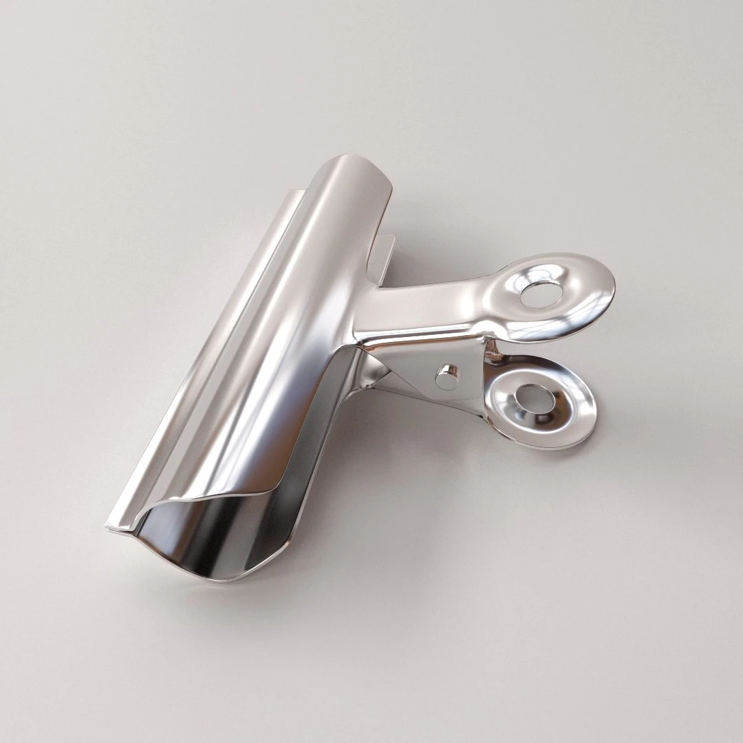 paperclip v3 3D Model .c4d .max .obj .3ds .fbx .stl .blend 