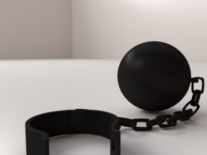ball and chain Model 3D