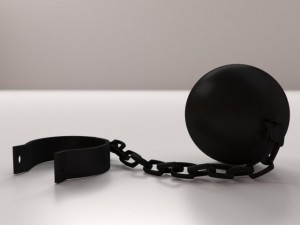 ball and chain Model 3D
