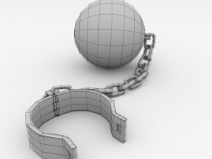 ball and chain Model 3D