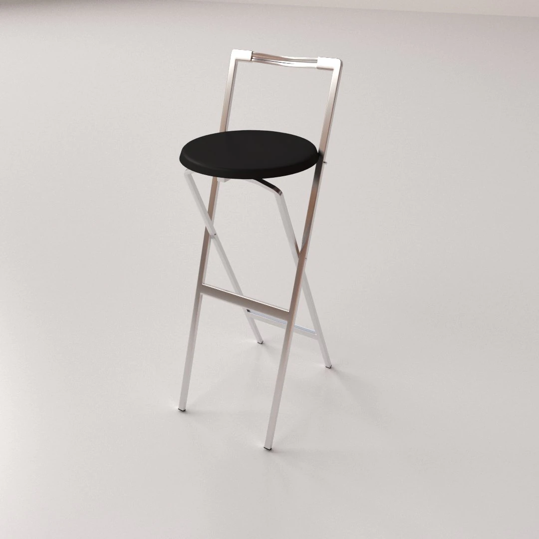 bar stool v2 3D Model .c4d .max .obj .3ds .fbx .stl .blend 