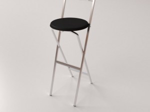 bar stool v2 3D Model