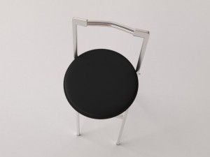 bar stool v2 3D 모델