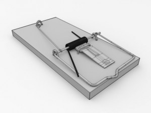 mouse trap 3D Модель