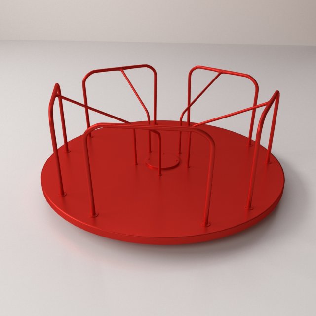 carousel 3D Model .c4d .max .obj .3ds .fbx .stl .blend 