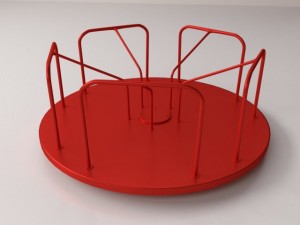 carousel Modelo 3D