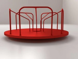 карусель 3D Модель