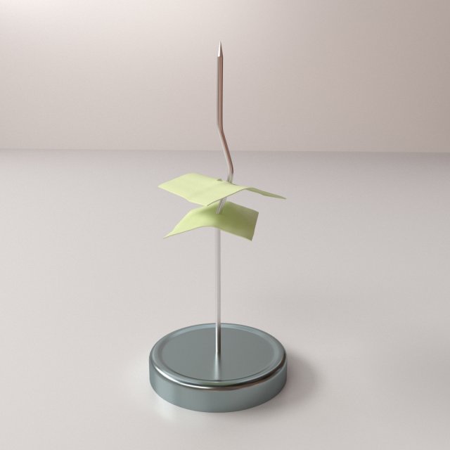spike spindle 3D Model .c4d .max .obj .3ds .fbx .stl .blend 