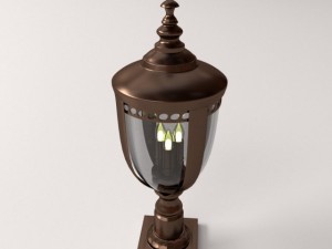 post lantern 3D-Modell