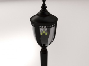 light post v2 3D Model