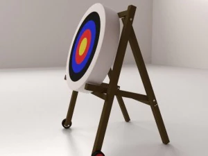 archery target 3D Model