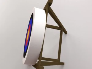 archery target 3D Model