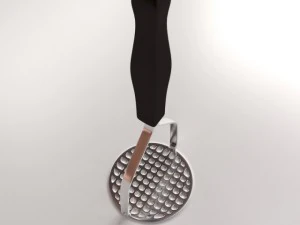 감자 으깨는 기계 3D 모델