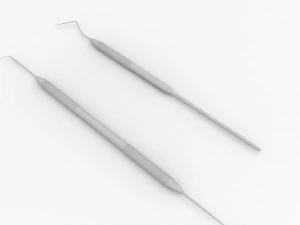 dental probe 3D Model