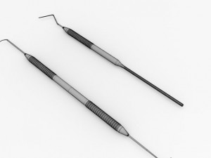 dental probe Modelo 3D