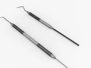 dental probe 3D Model
