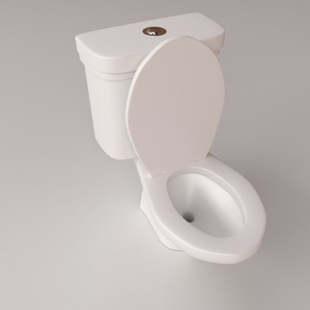 toilet Modello 3D .c4d .max .obj .3ds .fbx .stl .blend