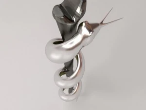 rod of asclepius 3D Model