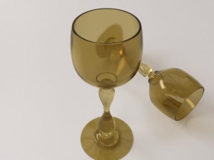 wine glass 3Dモデル