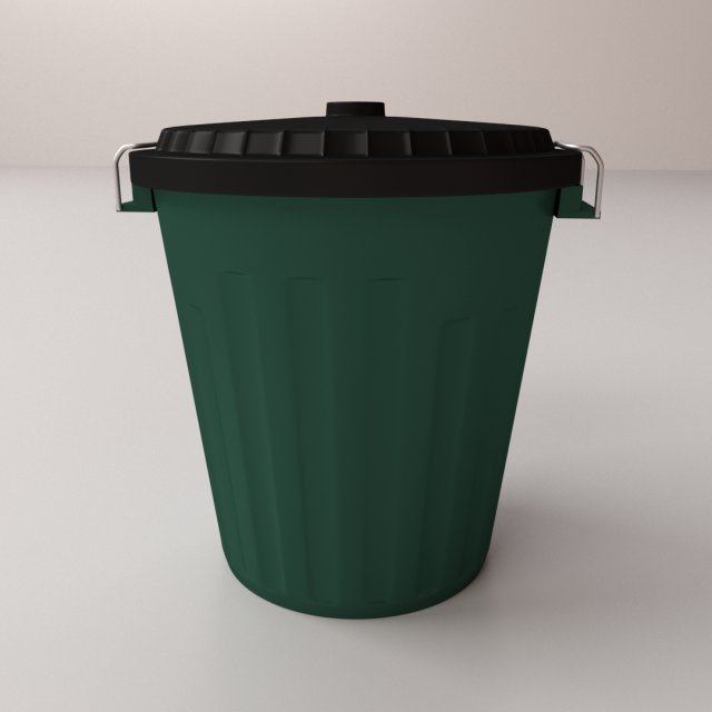 garbage can v2 Modelo 3D .c4d .max .obj .3ds .fbx .stl .blend 