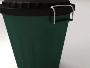 tempat sampah v2 Model 3D