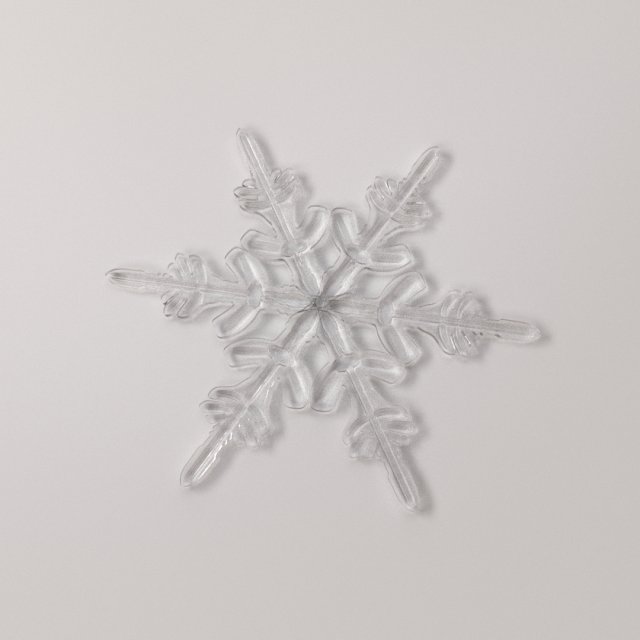 snowflake Modelo 3D .c4d .max .obj .3ds .fbx .stl .blend 