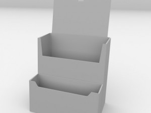 brochure holder Model 3D