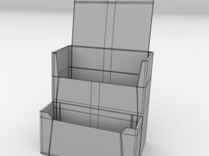 brochure holder Model 3D