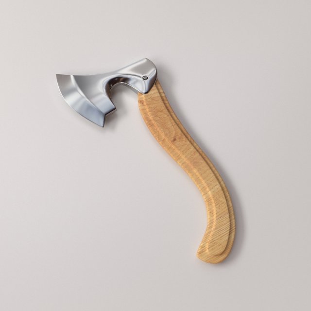 battle axe Modelo 3D .c4d .max .obj .3ds .fbx .stl .blend 