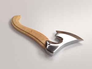 battle axe Modelo 3D