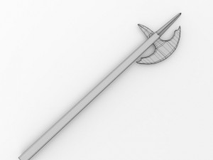 horseman axe 3D 모델