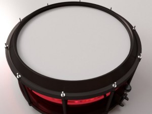 snare drum 3D मॉडल