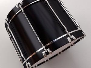 bass drum 3D Модель