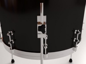 floor tom 3D Model