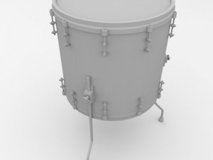 floor tom 3D Model
