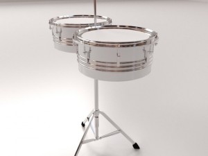 hanging toms Model 3D