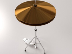 hihat cymbal Modelo 3D