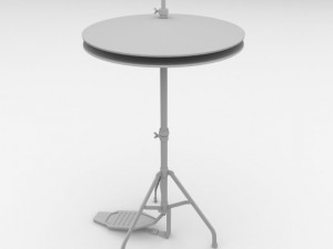 hihat cymbal Modelo 3D