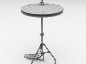 hihat cymbal Modelo 3D